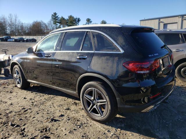 W1N0G8EB7NG053726 - 2022 MERCEDES-BENZ GLC 300 4MATIC BLACK photo 2