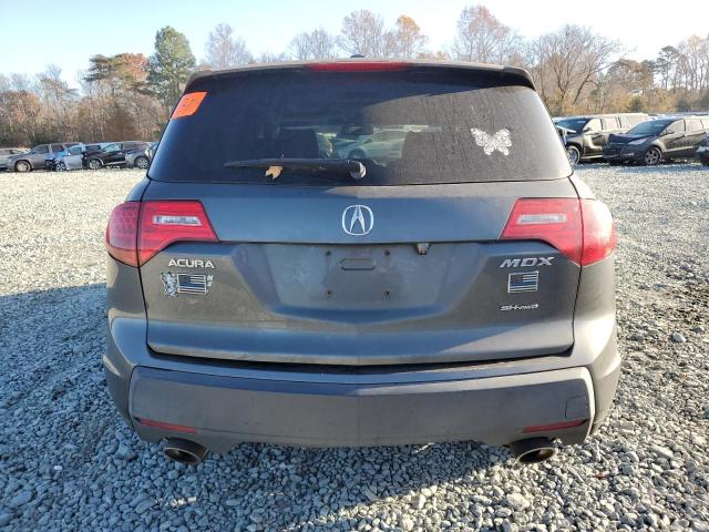 2HNYD28448H509889 - 2008 ACURA MDX TECHNOLOGY GRAY photo 6