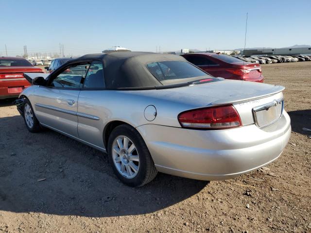 1C3EL75R64N421182 - 2004 CHRYSLER SEBRING GTC SILVER photo 2