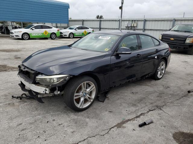 WBA4J7C58JBH14821 - 2018 BMW 440XI GRAN COUPE BLACK photo 1