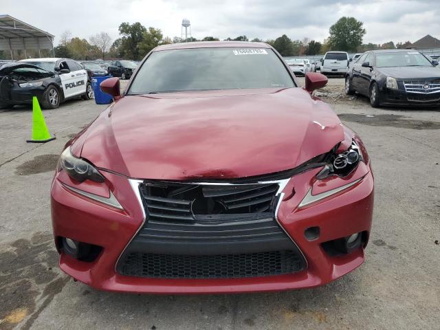 JTHBF1D29E5028977 - 2014 LEXUS IS 250 RED photo 5