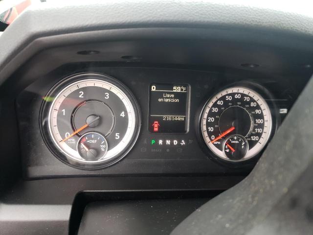 3C6UR5DL9JG348053 - 2018 RAM 2500 SLT ვერცხლისფერი ფოტო 9