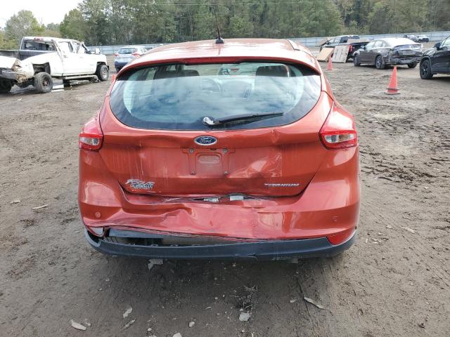 1FADP3N25JL261607 - 2018 FORD FOCUS TITANIUM RED photo 6