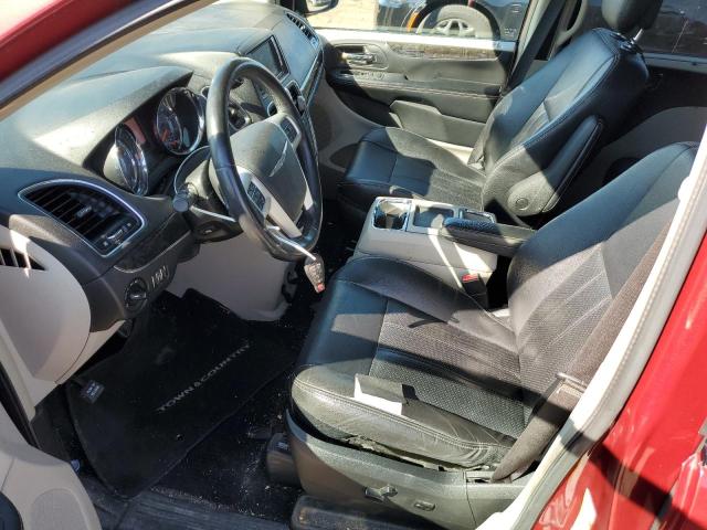 2C4RC1CGXER304009 - 2014 CHRYSLER TOWN & COU TOURING L RED photo 7