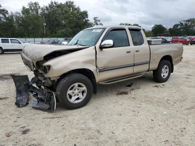5TBRT34143S362720 - 2003 TOYOTA TUNDRA ACCESS CAB SR5 GOLD photo 1