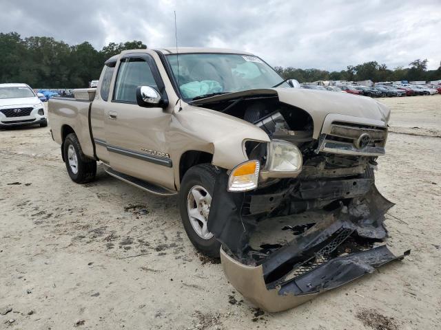 5TBRT34143S362720 - 2003 TOYOTA TUNDRA ACCESS CAB SR5 GOLD photo 4