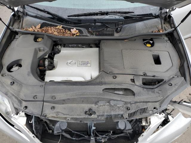 JTJZB1BA8B2404987 - 2011 LEXUS RX 450 SILVER photo 12