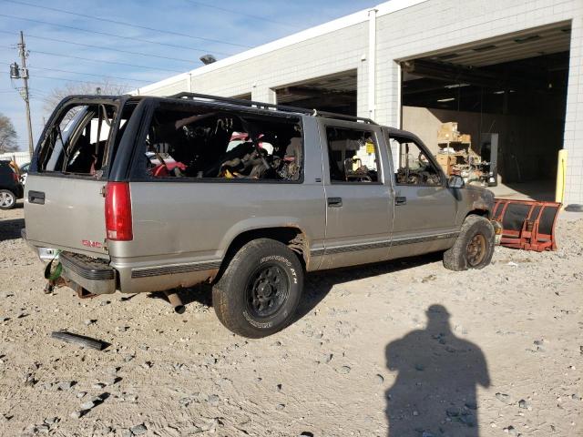 1GKFK16R6XJ764184 - 1999 GMC SUBURBAN K1500 GRAY photo 3