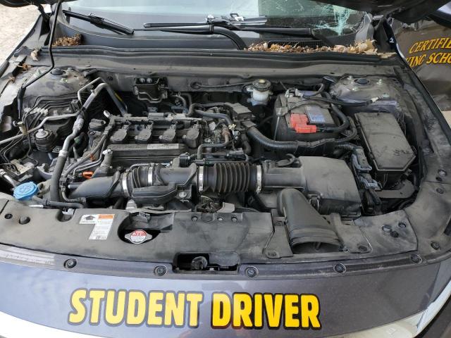 1HGCV1F51MA093734 - 2021 HONDA ACCORD EXL GRAY photo 11