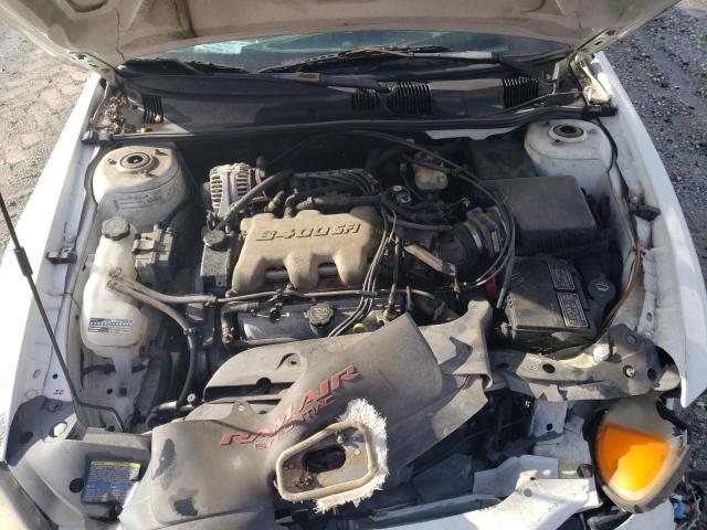 1G2NV52E03C325011 - 2003 PONTIAC GRAND AM GT1 WHITE photo 11