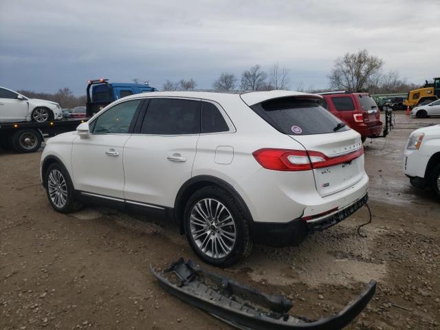 2LMTJ6LR1GBL29628 - 2016 LINCOLN MKX RESERVE 白色 照片 2