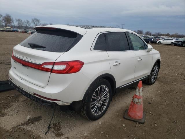 2LMTJ6LR1GBL29628 - 2016 LINCOLN MKX RESERVE 白色 照片 3