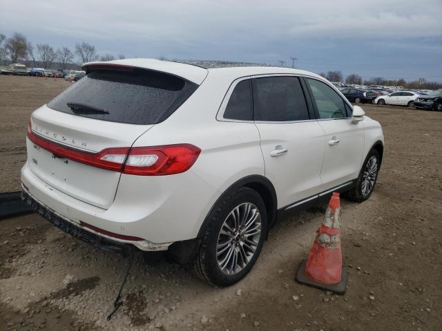 2LMTJ6LR1GBL29628 - 2016 LINCOLN MKX RESERVE WHITE photo 3