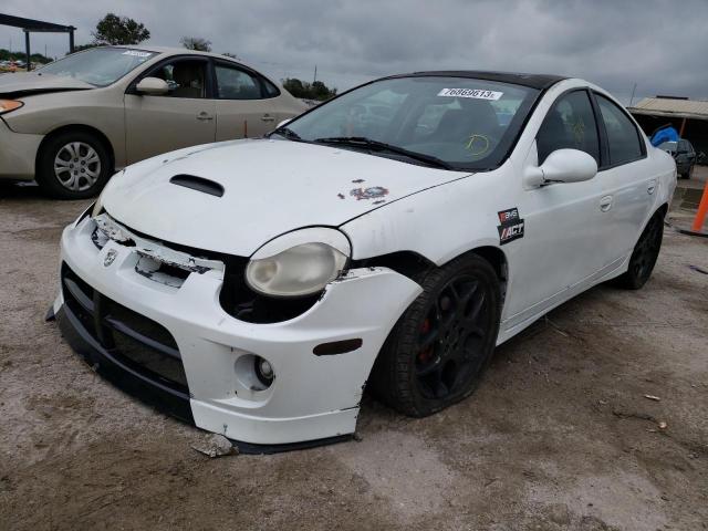 1B3AS66S74D615946 - 2004 DODGE NEON SRT-4 WHITE photo 1