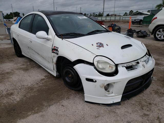 1B3AS66S74D615946 - 2004 DODGE NEON SRT-4 WHITE photo 4