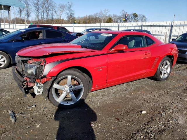 2G1FC1EV1A9123088 - 2010 CHEVROLET CAMARO LT RED photo 1