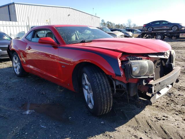 2G1FC1EV1A9123088 - 2010 CHEVROLET CAMARO LT RED photo 4