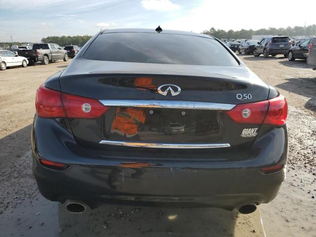 JN1BV7AP3EM675309 - 2014 INFINITI Q50 BASE BLACK photo 6