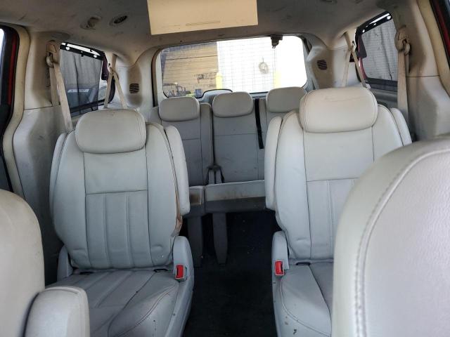 2A4RR5DX8AR138260 - 2010 CHRYSLER TOWN & COU TOURING წითელი ფოტო 10