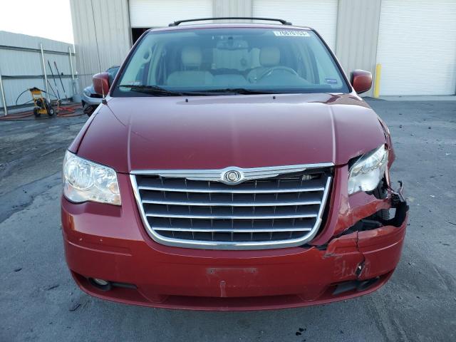 2A4RR5DX8AR138260 - 2010 CHRYSLER TOWN & COU TOURING წითელი ფოტო 5