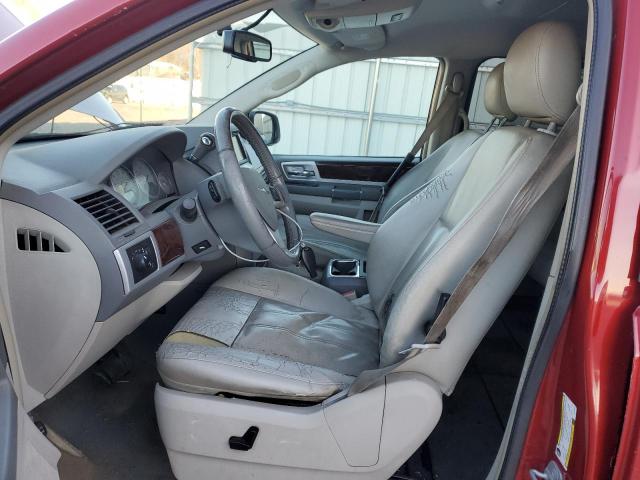 2A4RR5DX8AR138260 - 2010 CHRYSLER TOWN & COU TOURING წითელი ფოტო 7