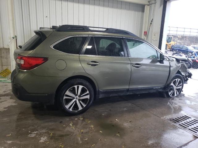 4S4BSANC2J3252484 - 2018 SUBARU OUTBACK 2.5I LIMITED GREEN photo 3