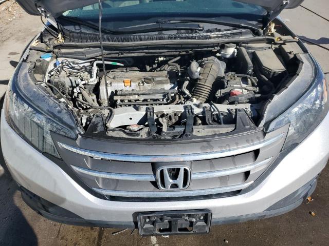 2HKRM4H39EH654121 - 2014 HONDA CR-V LX SILVER photo 12