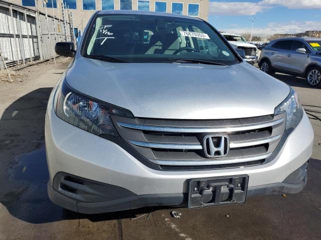 2HKRM4H39EH654121 - 2014 HONDA CR-V LX SILVER photo 5