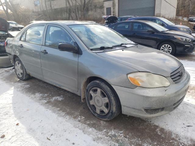 2T1BR32E94C799250 - 2004 TOYOTA COROLLA CE GRAY photo 4