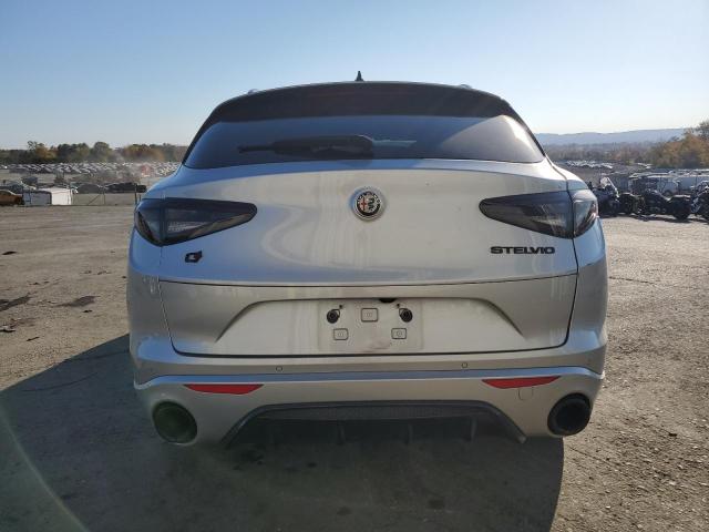 ZASPAKBN2M7D18027 - 2021 ALFA ROMEO STELVIO TI SILVER photo 6