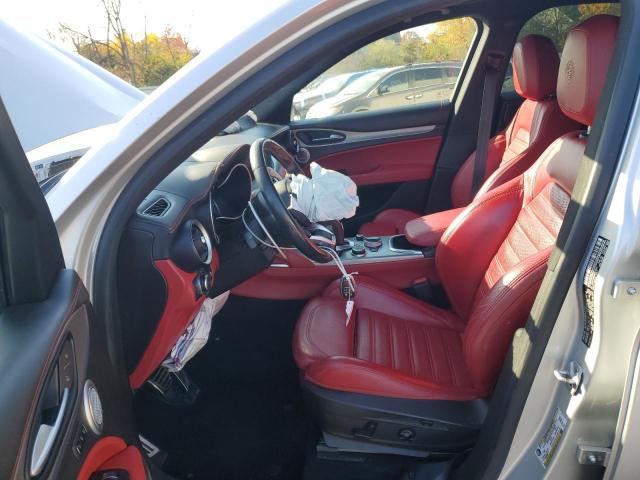 ZASPAKBN2M7D18027 - 2021 ALFA ROMEO STELVIO TI SILVER photo 7