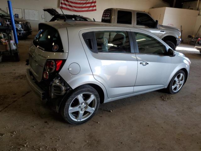 1G1JE6SB9G4136730 - 2016 CHEVROLET SONIC LTZ SILVER photo 3