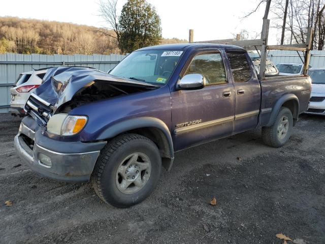 5TBBT44102S267335 - 2002 TOYOTA TUNDRA ACCESS CAB PURPLE photo 1