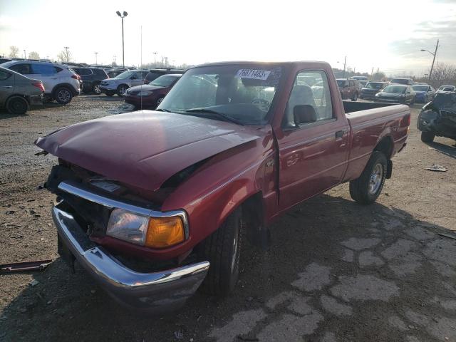 1FTCR10A6VUD38942 - 1997 FORD RANGER RED photo 1