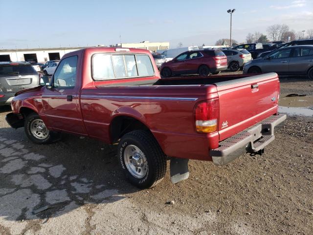 1FTCR10A6VUD38942 - 1997 FORD RANGER RED photo 2