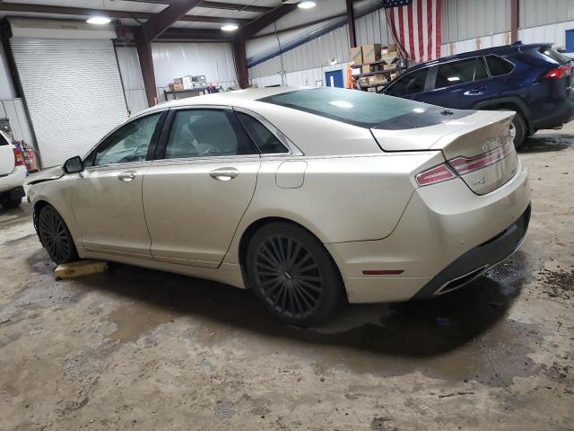 3LN6L5MU7HR607676 - 2017 LINCOLN MKZ HYBRID RESERVE TAN photo 2