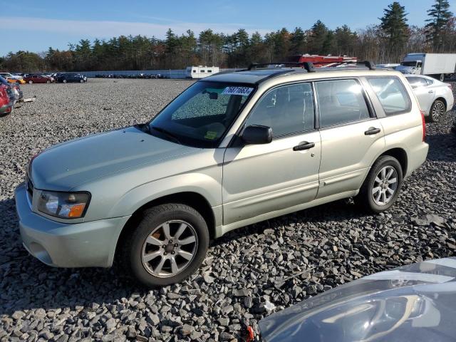 JF1SG65625H733945 - 2005 SUBARU FORESTER 2.5XS Бежевый фото 1