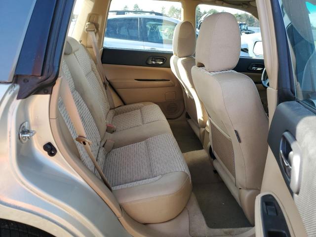 JF1SG65625H733945 - 2005 SUBARU FORESTER 2.5XS Бежевый фото 10
