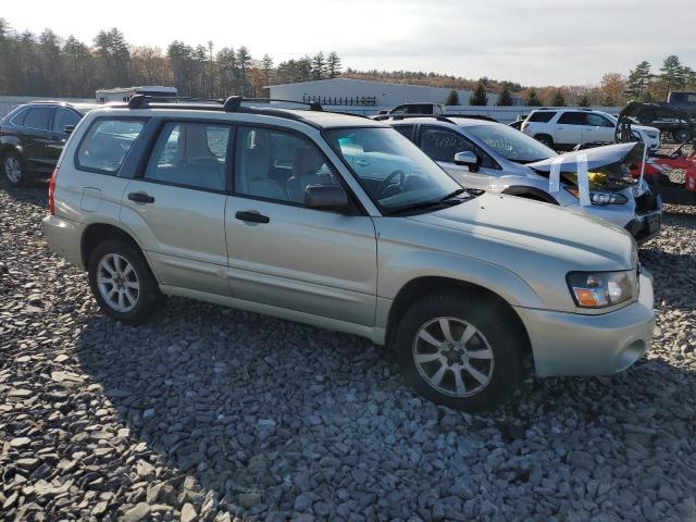 JF1SG65625H733945 - 2005 SUBARU FORESTER 2.5XS BEIGE photo 4