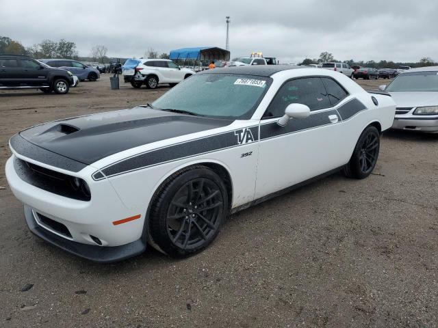 2C3CDZFJ8MH521219 - 2021 DODGE CHALLENGER R/T SCAT PACK WHITE photo 1