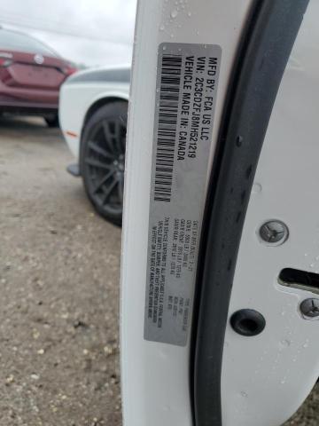 2C3CDZFJ8MH521219 - 2021 DODGE CHALLENGER R/T SCAT PACK WHITE photo 12