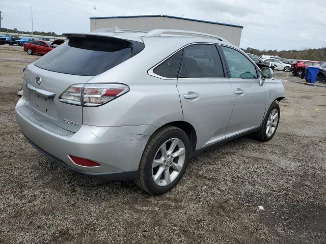 2T2ZK1BA8AC003146 - 2010 LEXUS RX 350 SILVER photo 3