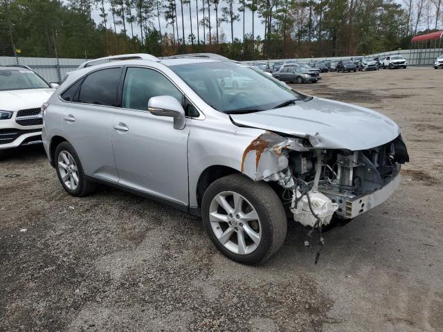 2T2ZK1BA8AC003146 - 2010 LEXUS RX 350 SILVER photo 4