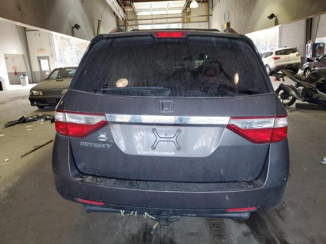 5FNRL5H40CB031774 - 2012 HONDA ODYSSEY EX GRAY photo 6