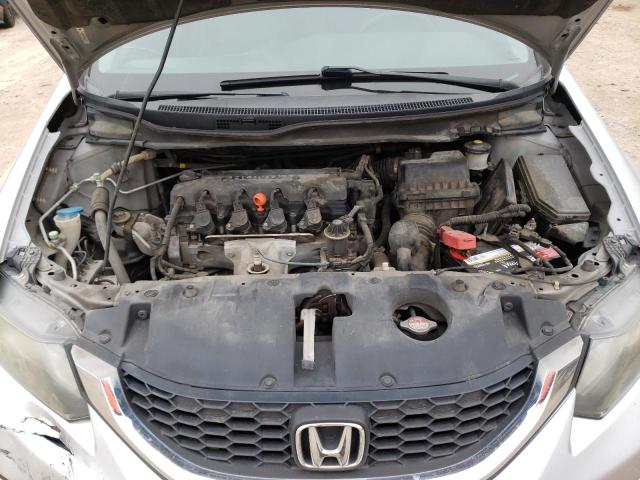 2HGFB2F5XDH572036 - 2013 HONDA CIVIC LX SILVER photo 11