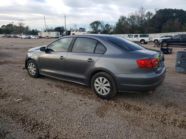 3VW2K7AJ8CM311015 - 2012 VOLKSWAGEN JETTA BASE GRAY photo 2