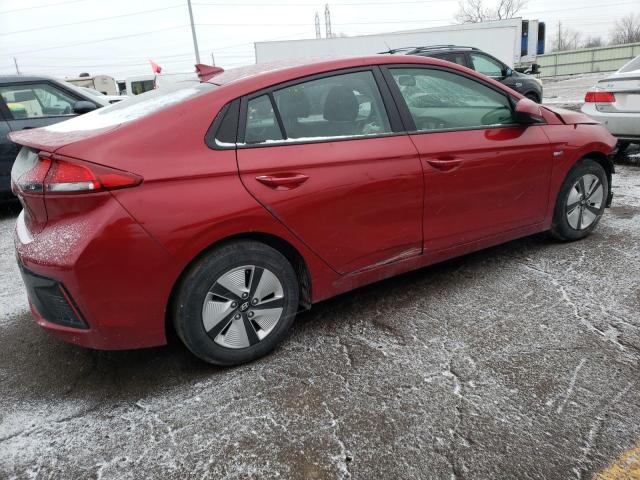 KMHC65LC4KU109132 - 2019 HYUNDAI IONIQ BLUE RED photo 3