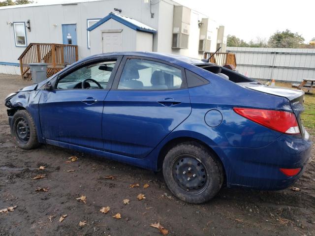 KMHCT4AE9HU175904 - 2017 HYUNDAI ACCENT SE BLUE photo 2