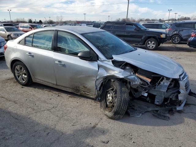 1G1PA5SH9F7211914 - 2015 CHEVROLET CRUZE LS SILVER photo 4