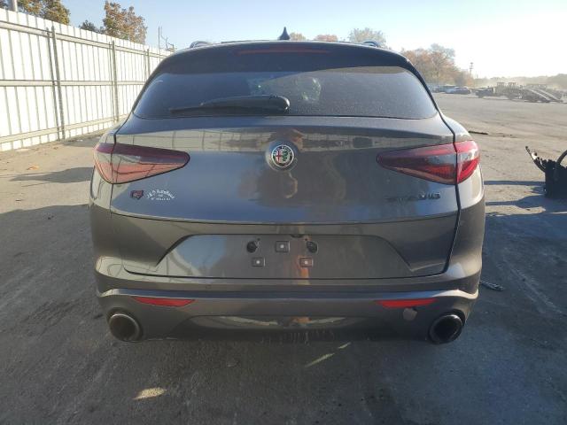 ZASPAKBN0M7D11450 - 2021 ALFA ROMEO STELVIO TI GRAY photo 6